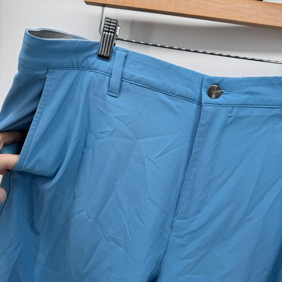 adidas Golf Shorts Mens 36 (38x9 ACTUAL) Blue Ultimate360 Activewear - Picture 5 of 9